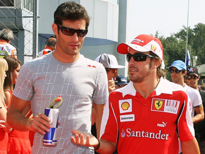 O Webber στη Ferrari!